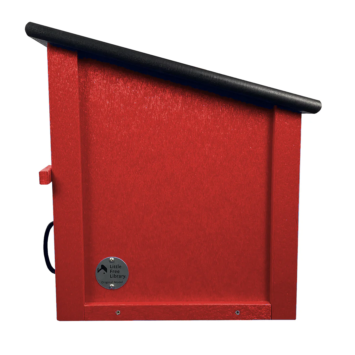 Composite One Story Red Little Free Library - Image 6
