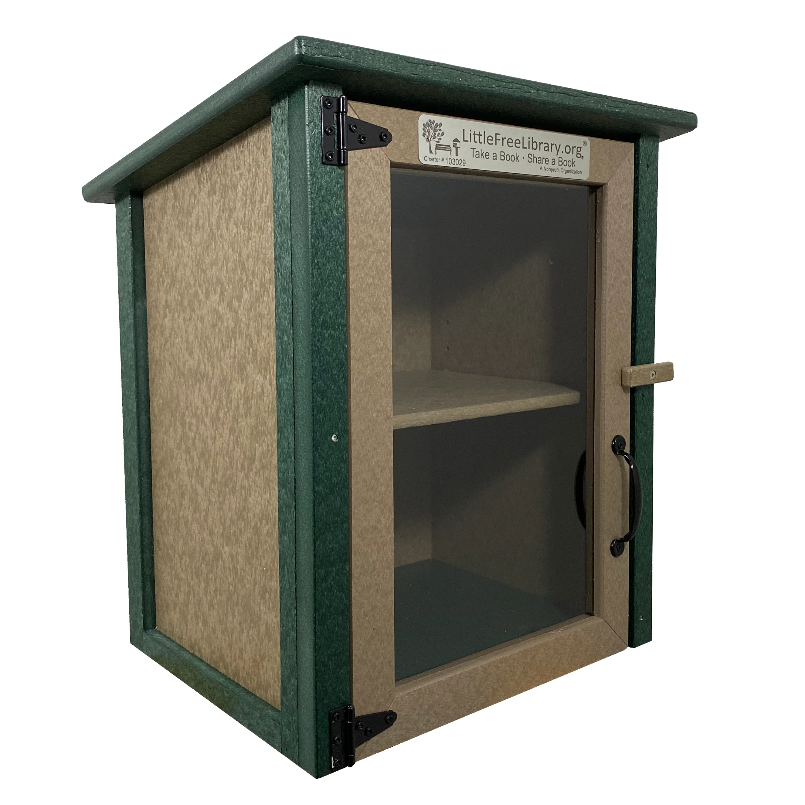 Composite Two Story Forest Kit Little Free Library - Image 10