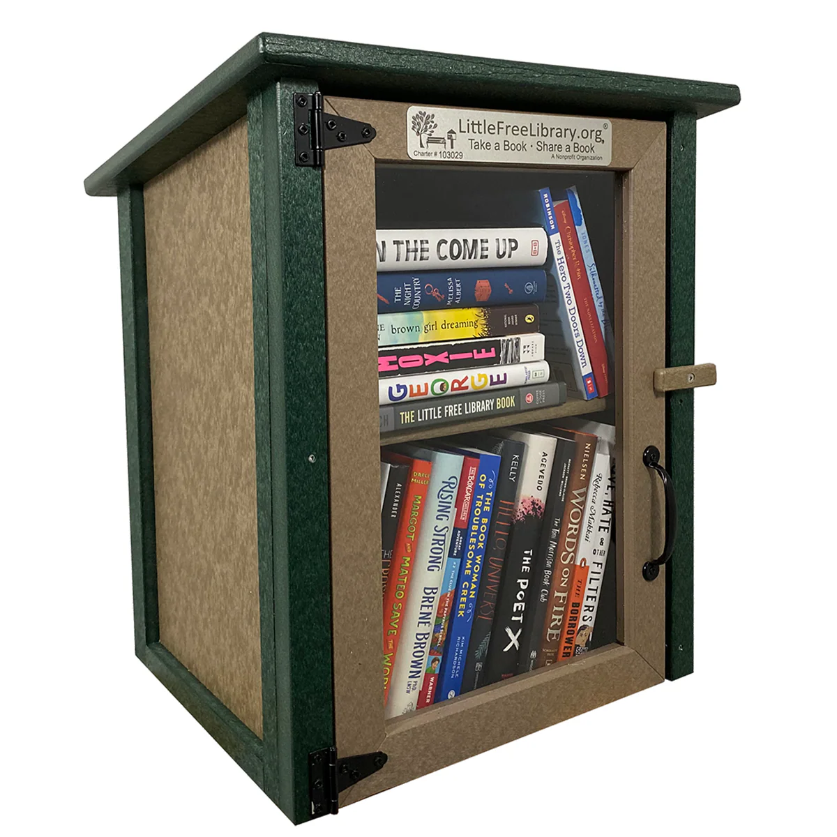Composite Two Story Forest Kit Little Free Library - Image 4