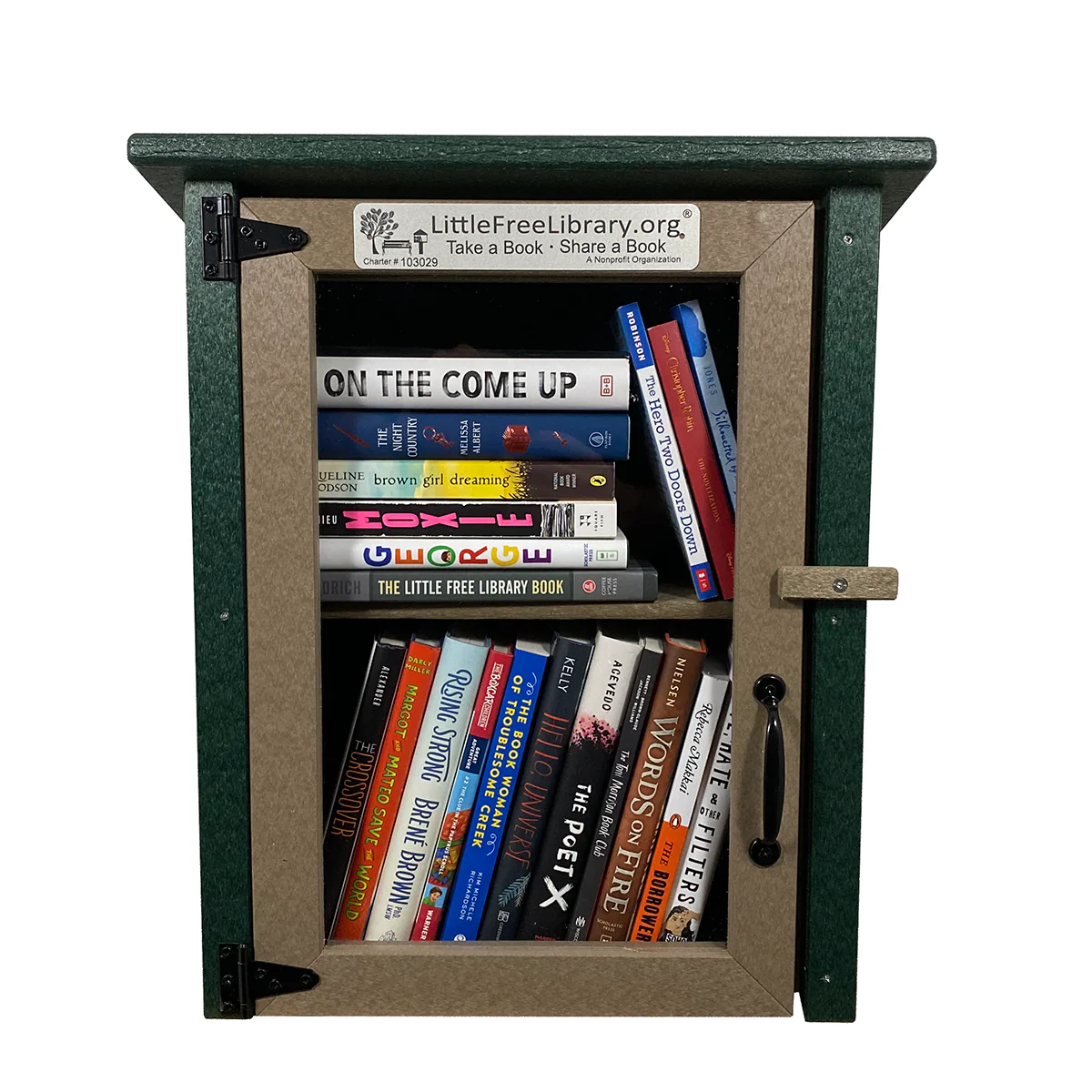 Composite Two Story Forest Kit Little Free Library - Image 7