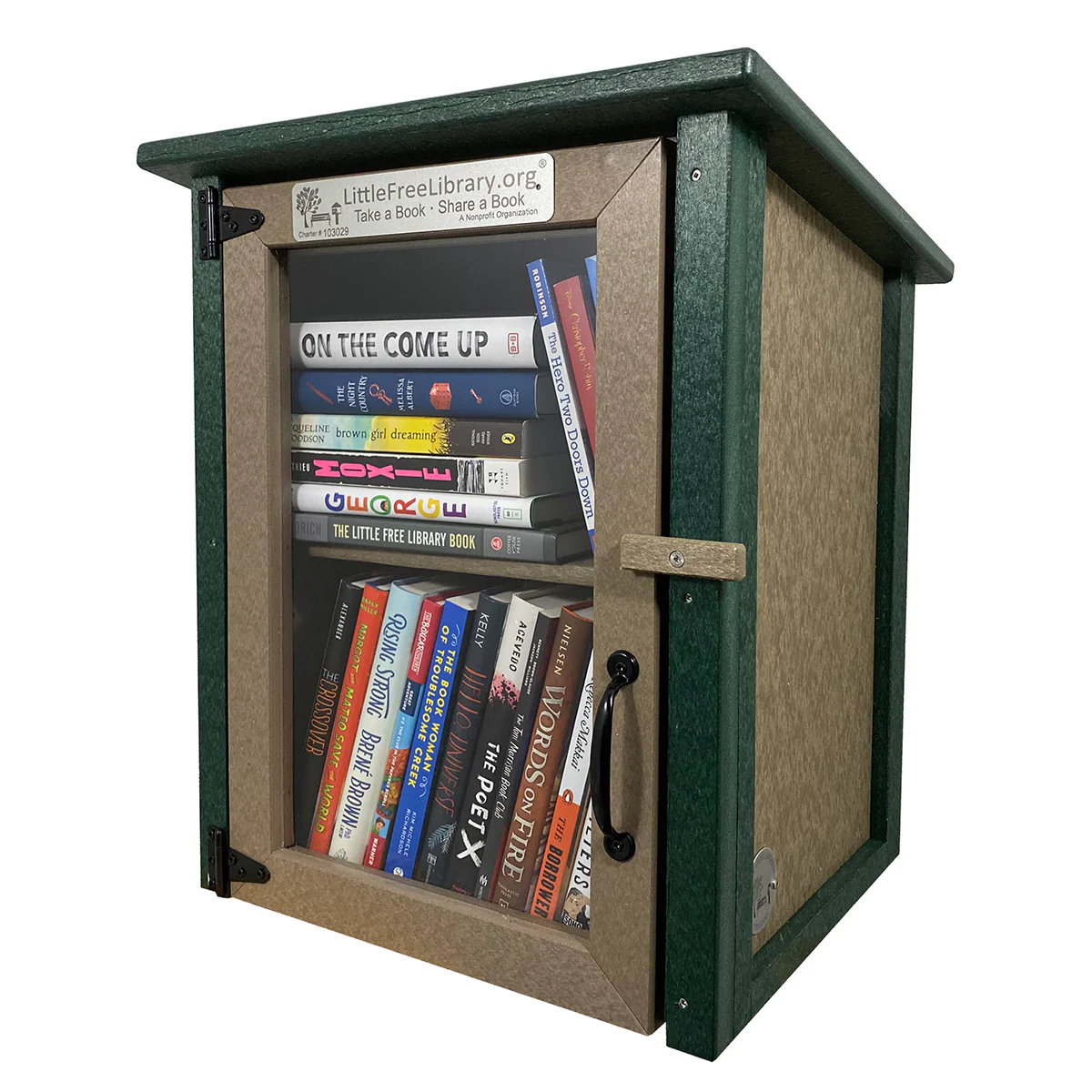 Composite Two Story Forest Kit Little Free Library - Image 8