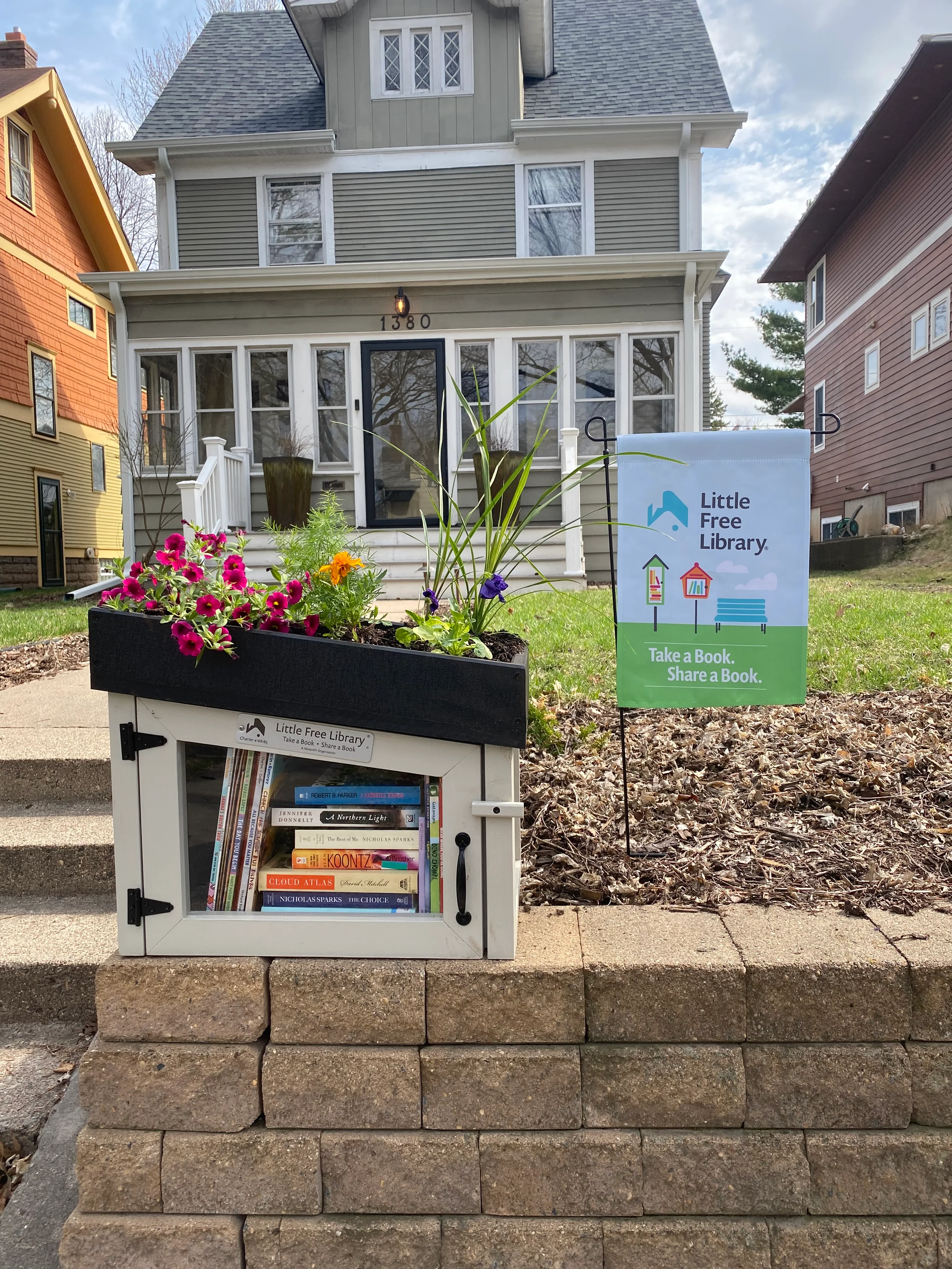 Little Free Library Garden Flag - Image 2