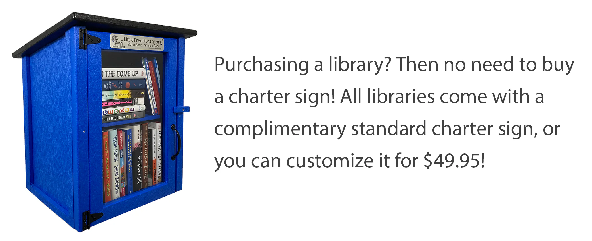 Little Free Library Official Charter Sign - Image 5